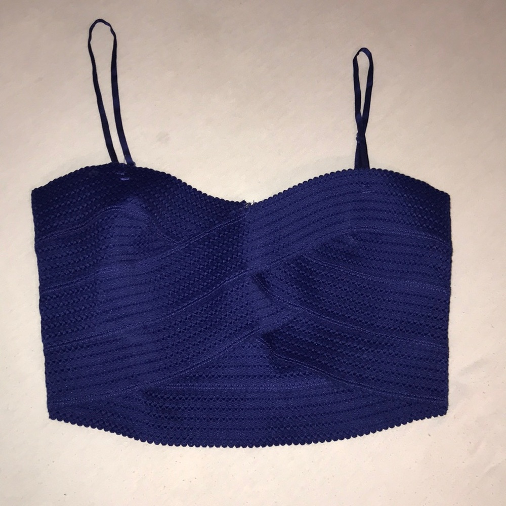 Bandaged cropped top